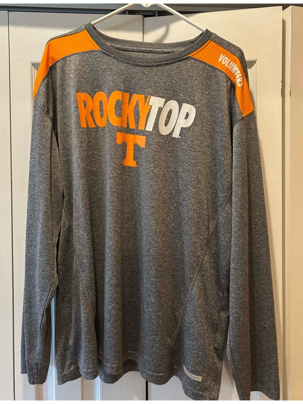 University of Tennessee Gray & Orange Rocky Top Long Sleeve Tee